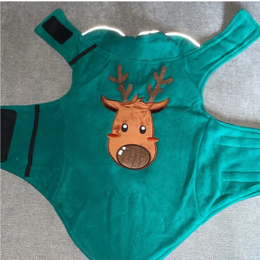 Reversible Waterproof Halloween / Christmas Dog Coat / Costume Holiday Vest